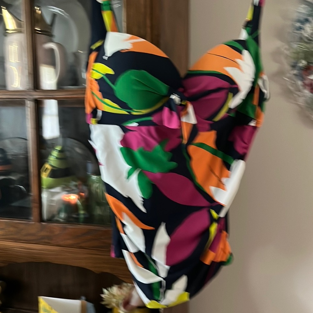 Anne Cole tankini swim top